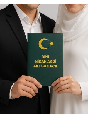 Starseven Nikah Akdi Cüzdanı Hatıra Defteri