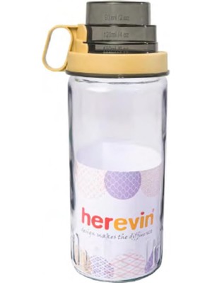Starseven Herevin 131390-800 Ölçü Kaplı Kavanoz 1,46 Lt