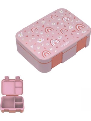 Starseven 700 ml Tek Kat Sızdırmaz,karışmaz Üç Bölmeli Çocuk Beslenme Kutusu -FFB096-700