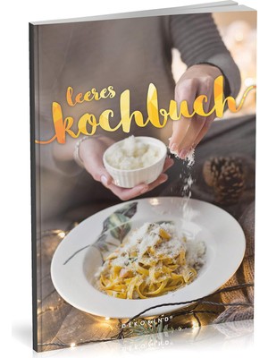 Starseven Dékokind® Leeres Kochbuch: Für Über 80 Lieblingsrezepte || Ca. A5 Softcover || Rezeptbuch Zum Selbs