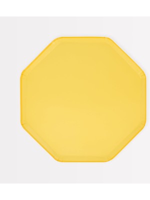 Starseven Meri Meri - Lemon Sherbert Side Plates - Limon Sorbe Tabaklar (M) (X8)