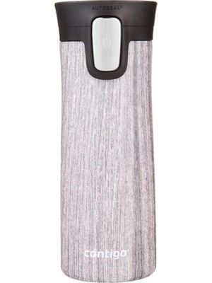 Starseven Contigo Üniseks Pinnacle Snapseal Termo Paslanmaz Çelik Yalıtımlı KUPA,GRI,420 ml
