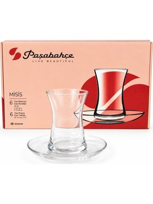 Starseven Paşabahçe 96355 Misis 12 Parça Çay Seti - 6 Kişilik