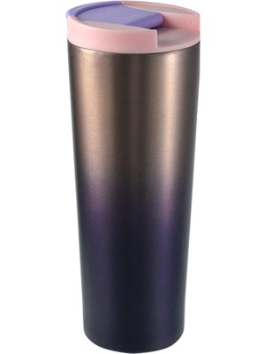 Starseven Komple 304 L Çelik Pembe 6 Oz 473 ml Kahve Termos Mug CIN227PM