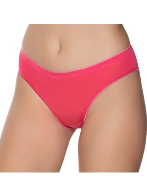 Gümüş 6051 12'li Kadın Likralı Ince Bel Iz Yapmaz Bikini