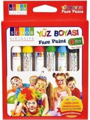 Starseven Südor Yüz Boyası 6 Lı Set