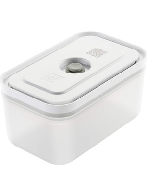 Starseven Zwilling Fresh & Save Vakumlu Saklama Kabı, M, Plastik, Yarı Şeffaf-Gri