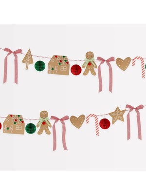 Starseven Meri Meri - Gingerbread Garland - Zencefilli Kurabiye Asılan Süs