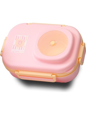 Starseven Uzspace 600 ml Çorba Kaseli-Çelik Kaşık Çatallı Paslanmaz Çelik Bento Lunch Box Yeni Nesil Sefer Ta