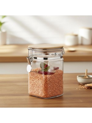 Starseven Arow Jacke Kilitli Cam Kavanoz 1350 ml