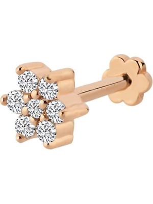 Starseven Sirius Pırlanta Bloom Tragus Piercing 0635E0010