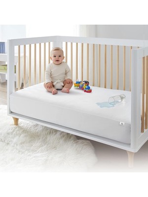 Starseven Vionel HOME%100 Pamuklu, Sıvı Geçirmez Bebek Alezi,bebek Alez Yatak Koruyucu, Çocuk Yatak Koruyucu,