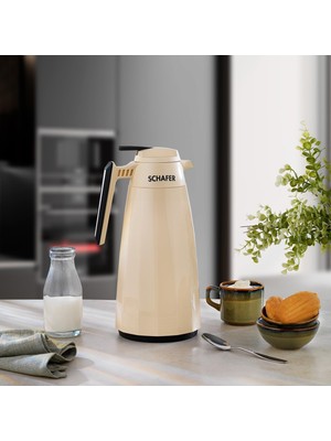 Starseven Schäfer Kitchenhouse Impact Termos 1,5 L-Krem