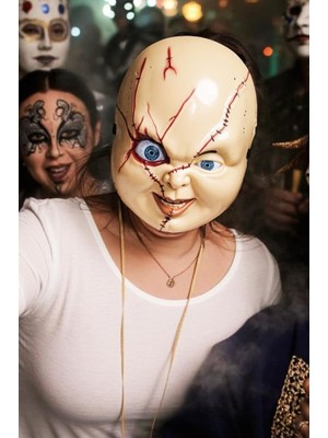 Starseven Beysüs Cadılar Bayramı Halloween Chucky Temalı Maske