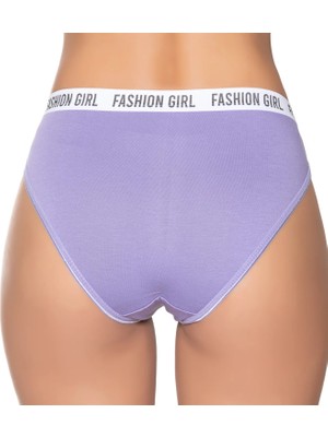 Gümüş 606212'LI Kadın Likralı Kemerli Lastik "fashion Girl" Bikini