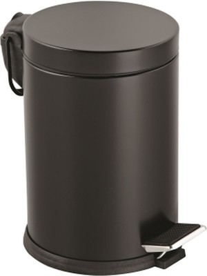 Eseno Select 12LT Siyah Pedallı Metal Çöp Kovası