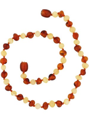 Inure Jewelry Bebek Damla Kehribar Diş Kolye