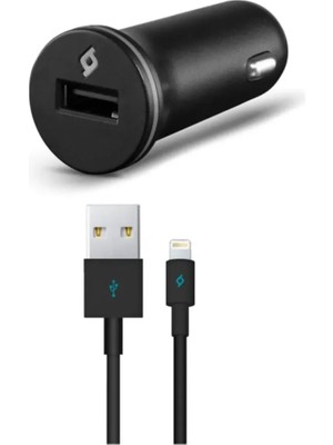Sepetopia 2.1A iPhone Araç Şarj Aleti Beyaz