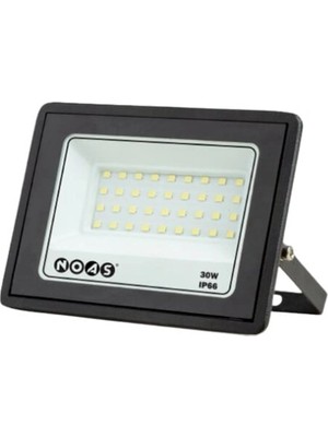 Uravas Store 1 Adet Noas YL70 1030 Ultra Slim 30W LED Projektör 6500K Beyaz Işık