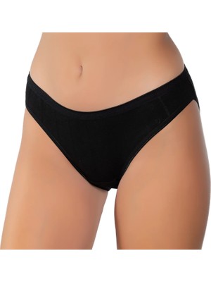 Gümüş 6092 12'li Kadın Jakarlı Kalp Desenli Bikini