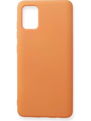 SHC4200 A71 Nano Içi Kadife Silikon - Turuncu