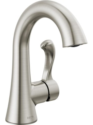 Starseven Faucet Esato Tek Delikli Banyo Bataryası Fırçalanmış Nikel, Tek Kulplu Banyo Bataryası, Banyo
