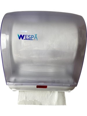 Starseven Wespa Kağıt Havlu Dispenseri, Gri Plastik, Duvar Montajlı, Profesyonel Banyo Tuvalet Için