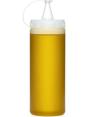 Starseven Busstier Şeffaf Yağdanlık 700 ml Sızdırmaz Kapaklı Sosluk Sirkelik Sıvı Sos Şişesi Pratik Ku