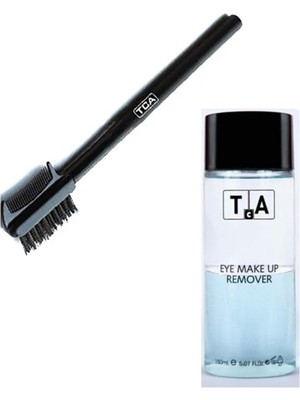 Starseven Tca Studio Make-Up Professional Make Up Kaş Fırçası +Göz Makyaj Temizleme 2 Li