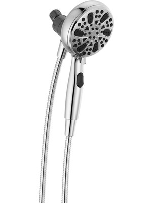 Starseven Faucet 6 Sprey Suredock Duş Başlığı, El Duşlu, Hortumlu Krom Duş Başlığı, Duş Başlık