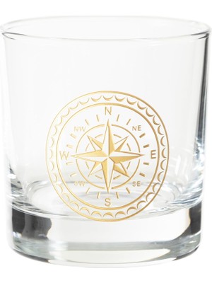 Starseven Compass Vi̇ski̇ Bardaği Gold 300 ml