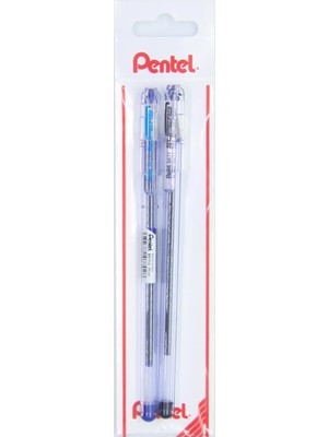 Starseven Pentel 0.7 mm Bazlı Roller Kalem Si̇yah-Mavi̇