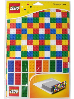 Starseven Gift Wrapping Paper Bricks Set