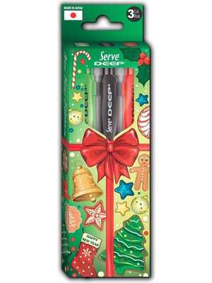 Starseven Serve Deep Mekanik Kur Kalem Yilbasi Kutusu Set C