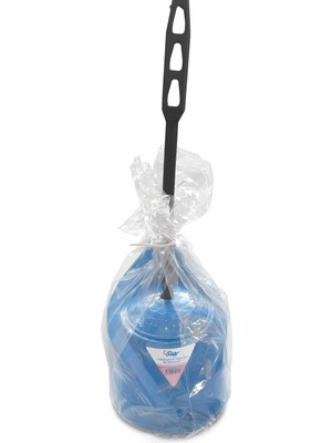 Starseven Tuvalet Fırçası Seti, Mavi, Plastik, Saplı Tasarım