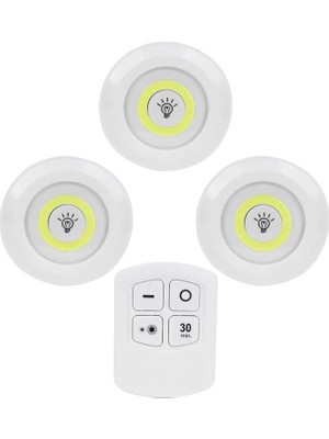 Starseven Mithra Life 3 Adet Uzaktan Kumandalı LED Aydınlatma MIT1101