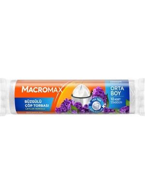 Starseven Macromax Büzgülü Leylak Torbası Orta Boy 10'lu