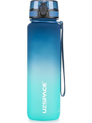 Starseven Uzspace Spor Içecek Şişesi 500 ML/800 Ml/1 L, Sızdırmaz, Tritan Bisfenol A Içermez, Bisiklet, Fi