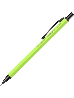 Starseven Scrikss Office Hexagonr Mekanik Kurşun Kalem Neon Sarı 0.7 mm