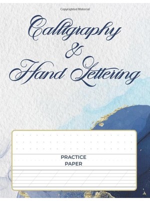 Starseven Calligraphy & Hand Lettering Practice Paper: Calligraphy Practice Workbook | Blank Calligraphy Jour