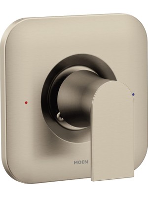 Starseven Moen T2471BN Genta Posi-Temp Pressure-Balancing Valve Trim, Valve Required, Brushed Nickel