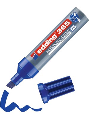 Starseven Edding 365 Beyaz Yazı Tahtası Kalemi - - 1 Kalem - 2-7 mm Kesik Ucu
