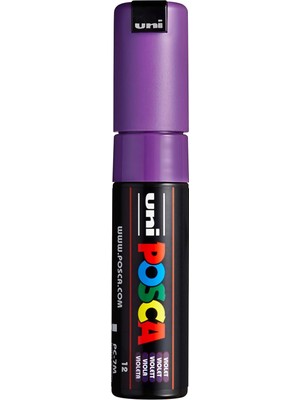 Starseven Posca PC7M Vt Mor Konik Geniş Uçlu Keçeli Kalem