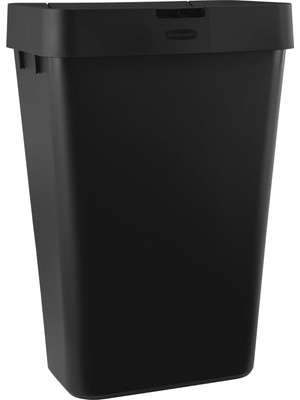 Starseven Rubbermaid Dokunmatik Kapaklı Mutfak Kovası, 12,2 Galon, Siyah, Ev/mutfak/daire/garaj Için
