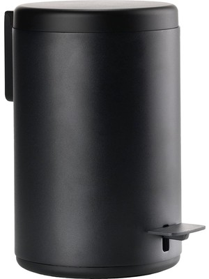 Starseven Zone Denmark Rim Kutusu, Banyo Için Kozmetik Kovası, 3 Litre, Siyah