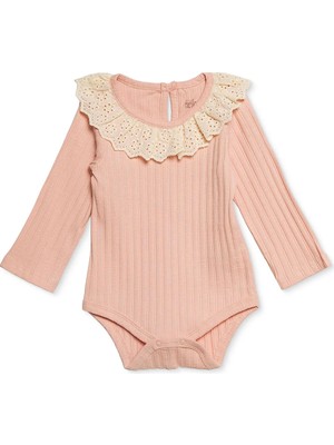 Hellobaby Erkek Bebek Body Çizgili Çıtçıtlı Çıtçıtlı Yaka Long Sleeve