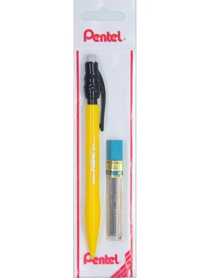 Starseven Pentel 0.7 mm Prime Plastik Gövdeli Versatil + 12'li Yedek Uç Set Sari