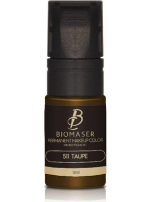 Starseven Bi̇omaser Kalıcı Makyaj Nano Pigment Yüksek Tutarlılık, 511 Taupe, 12 ml
