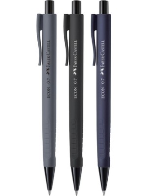 Starseven Faber-Castell Econ Versatil Uçlu Kalem 0.7 mm 3 Renk Set