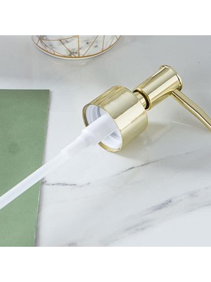 Starseven Sivi Sabunluk Pompasi Altin Renkli̇ 12X2X2CM